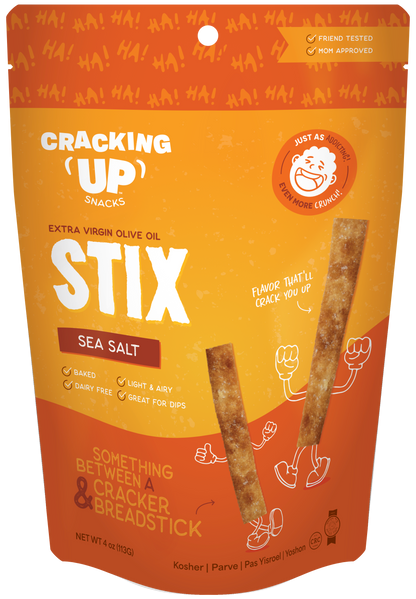 Cracking Up Sea Salt STIX Snack Sticks (4oz)