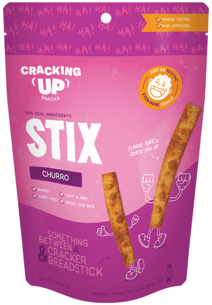 Cracking Up Churro STIX Snack Sticks (4oz)