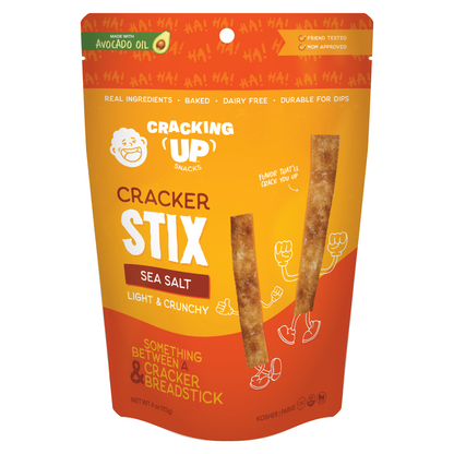 Cracking Up Sea Salt STIX Snack Sticks (4oz)