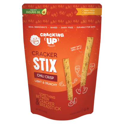 Cracking Up Chili Crisp STIX Snack Sticks (4oz)