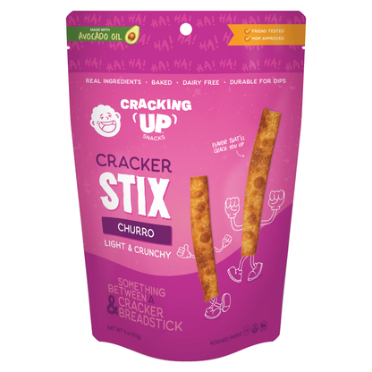 Cracking Up Churro STIX Snack Sticks (4oz)