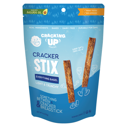 Cracking Up Everything Bagel STIX Snack Sticks (4oz)
