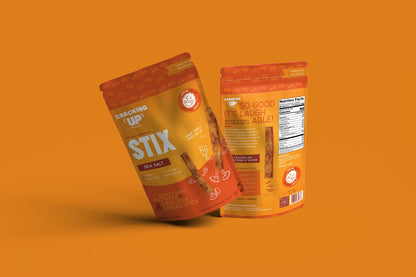 Cracking Up Sea Salt STIX Snack Sticks (4oz)
